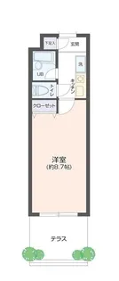 ヴェールフォンセ【1階】の間取り