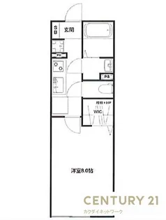 MQuarto久喜IV【1階】の間取り