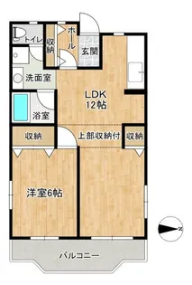 サンビーチ美松【2階】の間取り