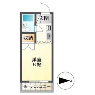 キャビンタコス【2階】の間取り