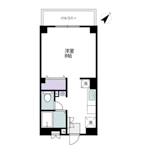 フレール久が原C【2階】の間取り