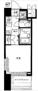 ルーブル早稲田【7階】の間取り