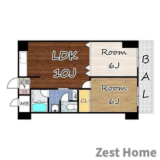 ロイヤルガーデン【3階】の間取り