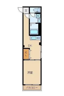 セントラル幡ヶ谷【4階】の間取り