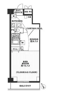 アーバンパーク溝の口【1階】の間取り