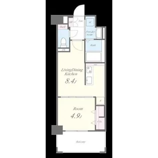 アーヴェンス吉塚【3階】の間取り