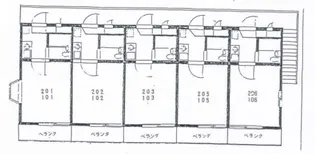 シティパレス東久留米II【2階】の間取り