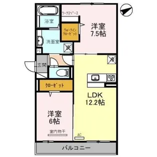めぐみ【2階】の間取り