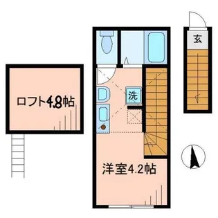 ポモドーロ北池袋【2階】の間取り