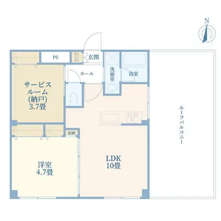 馬込コーポラス【3階】の間取り