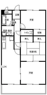 サニーレジデンス平塚II【2階】の間取り