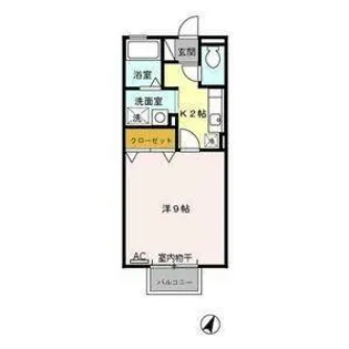 コンフォート宮町【2階】の間取り