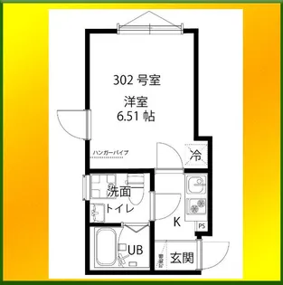 Nadia西武柳沢【3階】の間取り