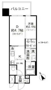 サンヒルズ大橋駅前【10階】の間取り