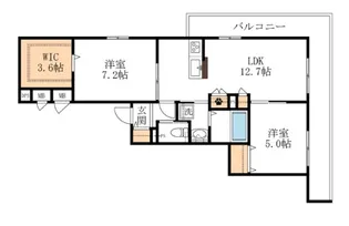 (仮称)末長4丁目メゾン【3階】の間取り