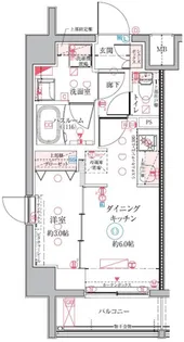 クレヴィスタ東向島【5階】の間取り