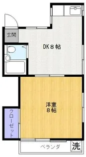 コーポ榊原【2階】の間取り