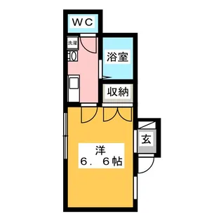 LA FESTA 川越【1階】の間取り