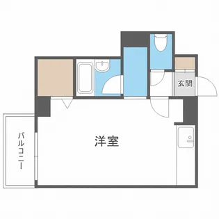 コート琴似【9階】の間取り