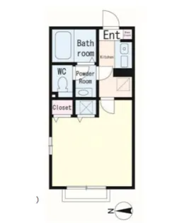 ウエストヒル氷川台3【1階】の間取り