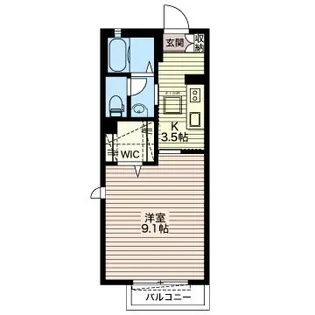 リバーサイドつくばII【1階】の間取り