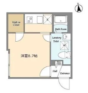 T’sgarden西小山【4階】の間取り
