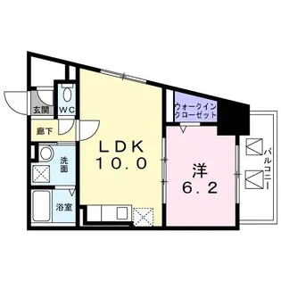 メゾン ド シュシュ 西巣鴨【3階】の間取り