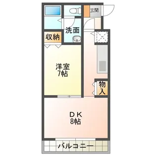 ジェイステージ苫小牧I【3階】の間取り