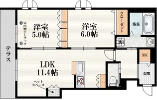 Maison EISHO【1階】の間取り
