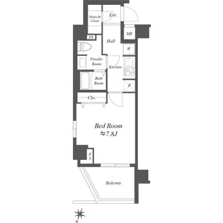 GENOVIA荻窪skygarden【5階】の間取り