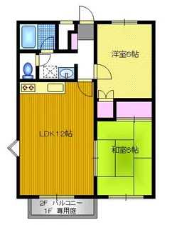 チャーム039【1階】の間取り