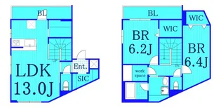 サンシエスタ鶴ヶ峰II【4階】の間取り