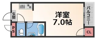 林マンション【1階】の間取り