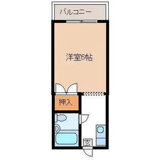 藤井アパート【2階】の間取り