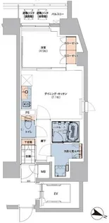 ボヌールステージ笹塚【2階】の間取り