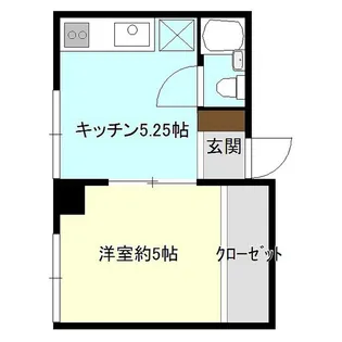 グランディール中央【6階】の間取り