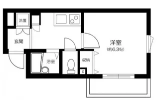 菱和パレス大塚【4階】の間取り