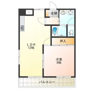 DAIKOマンション【6階】の間取り