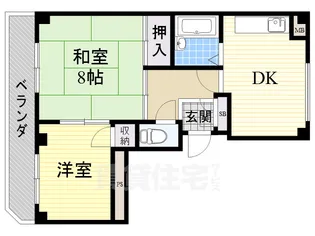 貴和ビル【3階】の間取り