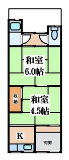 深野文化【1階】の間取り