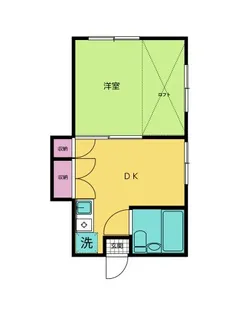 パインハイム【2階】の間取り