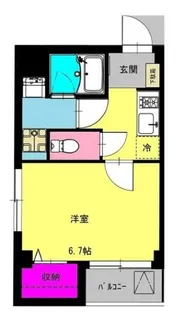 b’CASA TOKIO【2階】の間取り