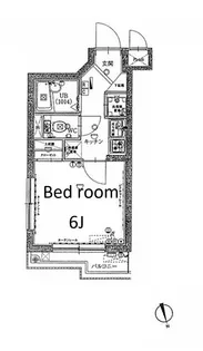 スパシエルクス中野野方【4階】の間取り