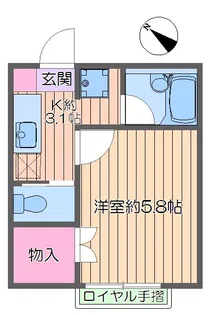H.forest1【1階】の間取り