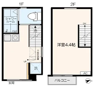 Sera.U NISHIKOYAMA【1階】の間取り