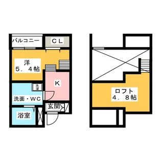 NOBLE【1階】の間取り
