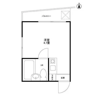 シャンテ十条仲原【1階】の間取り