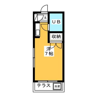 メゾンハピネス【1階】の間取り
