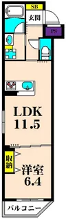 Lien(リアン)【3階】の間取り