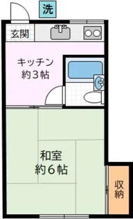 ハイム杉【2階】の間取り